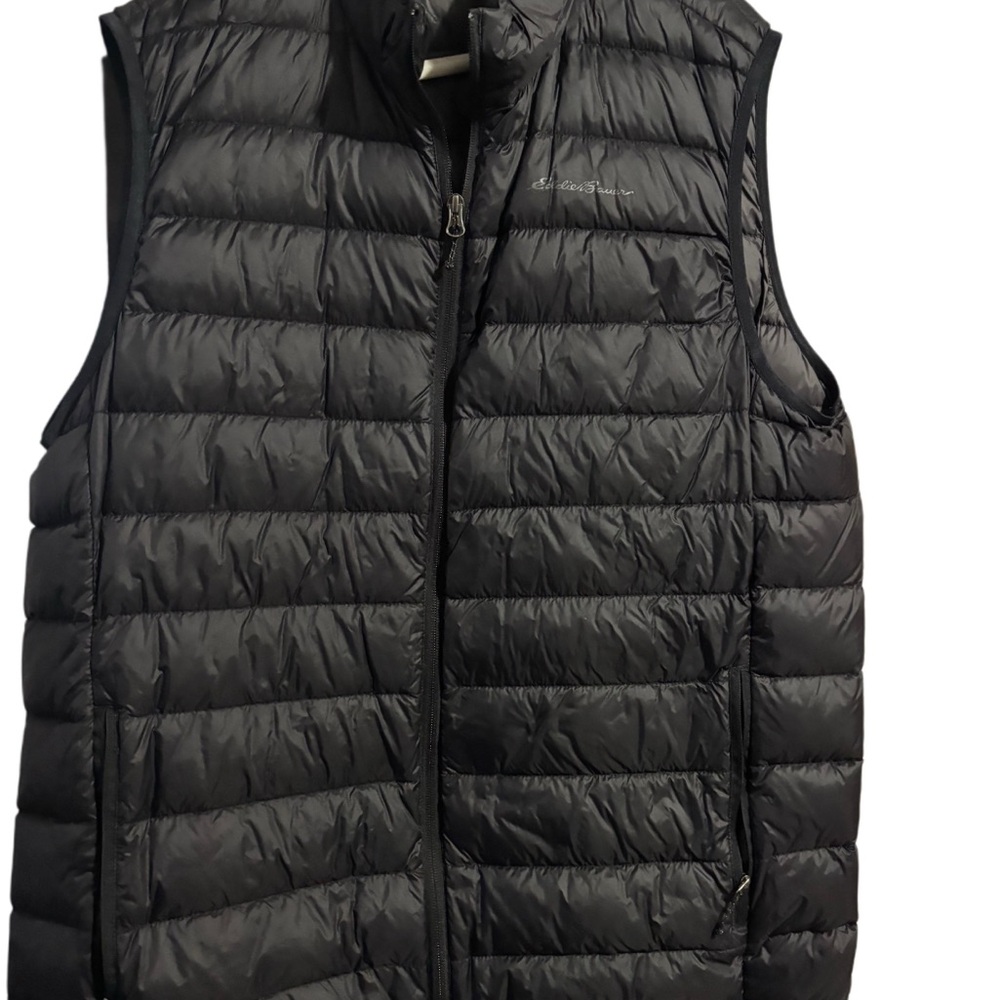 Eddie Bauer Black Puffer Vest
